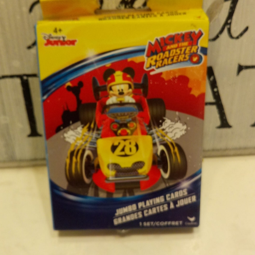 Disney jumbo playing card
